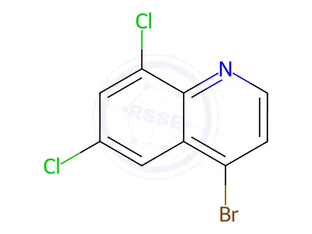 Chemical structure of 4-Bromo-6,8-dichloroquinoline