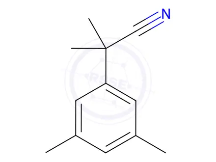 Chemical structure of Anastrozole Impurity 37