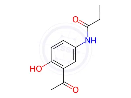 Chemical structure of Acebutolol Impurity 13