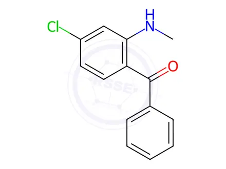 Chemical structure of Oxazepam Impurity 39