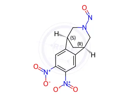 Chemical structure of Varenicline Tartrate Impurity 67 (N-Nitroso Varenicline Tartrate Impurity 42)