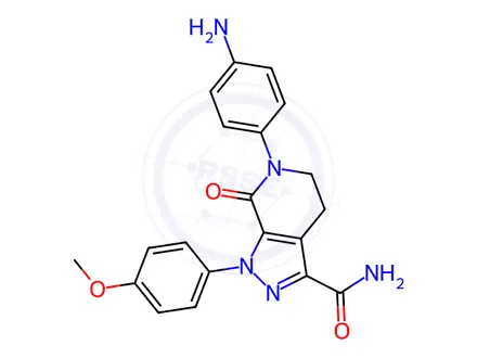 Chemical structure of Apixaban Impurity 16
