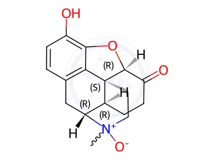 Chemical structure of Hydromorphone Hydrochloride Impurity 2 (Hydromorphone Hydrochloride EP Impurity B)