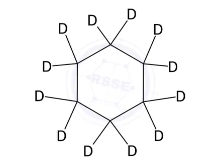 Chemical structure of Cyclohexane-d12