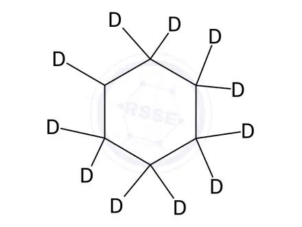 Chemical structure of Cyclohexane-D11