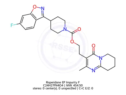 Chemical structure of Risperidone EP Impurity F