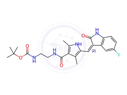 Chemical structure of Sunitinib Impurity 74