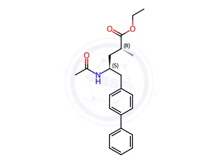 Chemical structure of LCZ696(valsartan + sacubitril) Impurity 46