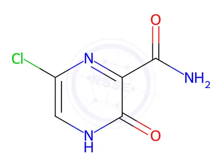 Chemical structure of Favipiravir Impurity 8