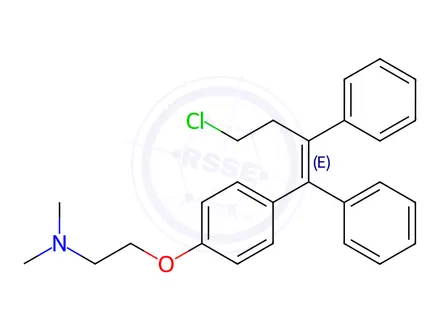 Chemical structure of Toremifene Impurity 13
