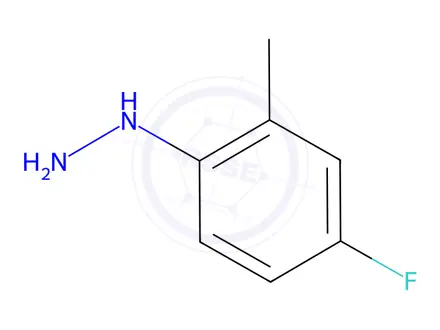 Chemical structure of (4-Fluoro-2-methylphenyl)hydrazine