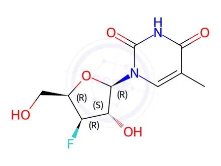 Chemical structure of Clevudine Impurity 12