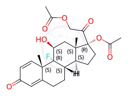 Chemical structure of Fluocinolone Acetonide Impurity 23
