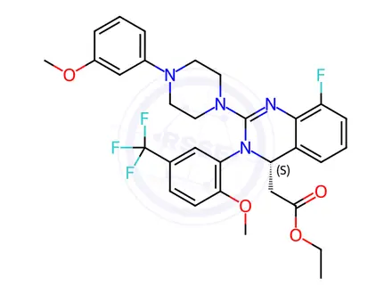 Chemical structure of Letermovir Impurity 55