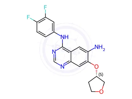 Chemical structure of Afatinib Impurity 120