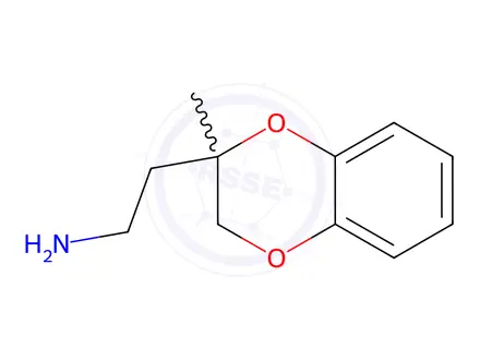 Chemical structure of 2-(2-Methyl-2,3-dihydrobenzo[b][1,4]dioxin-2-yl)ethan-1-amine