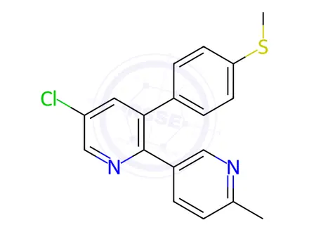 Chemical structure of Etoricoxib Impurity 28