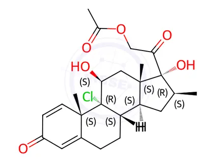 Chemical structure of Betamethasone Impurity 48