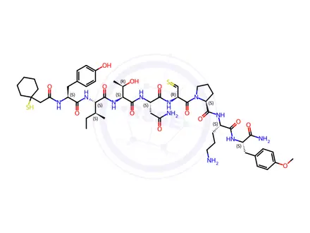 Chemical structure of Vasotocin Impurity 7