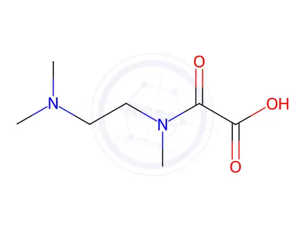 Chemical structure of Acetic acid, [[2-(dimethylamino)ethyl]methylamino]oxo-(9CI)
