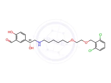 Chemical structure of Vilanterol Trifenatate Impurity 10 Monomer