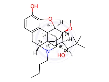Chemical structure of Buprenorphine EP Impurity H