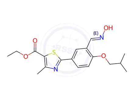 Chemical structure of Febuxostat Impurity 15
