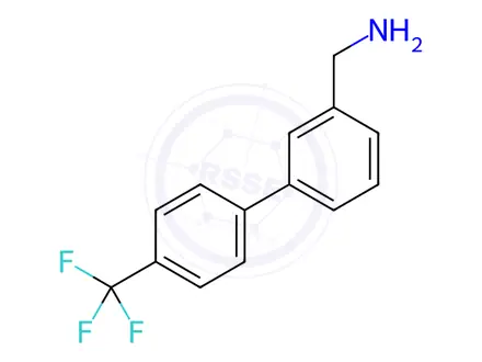 Chemical structure of (4'-(Trifluoromethyl)-[1,1'-biphenyl]-3-yl)methanamine hydrochloride