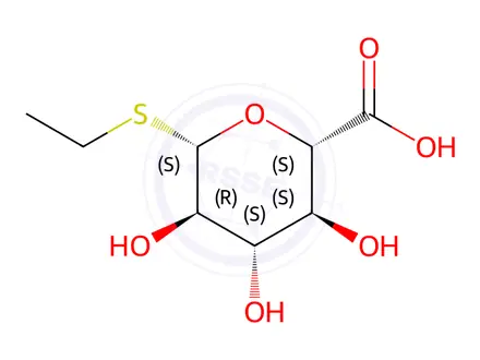 Chemical structure of Sodium Glucuronic Acid Impurity 26