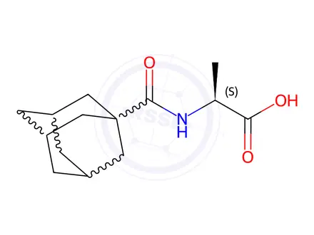 Chemical structure of Adamantane Impurity 83