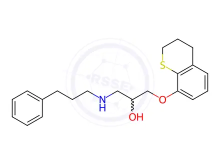 Chemical structure of Tertatolol Impurity 3