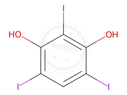 Chemical structure of Resorcinol Impurity 1(Riodoxol)