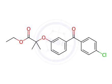 Chemical structure of Fenofibrate Impurity 19