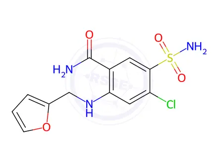 Chemical structure of Furosemide Impurity 17