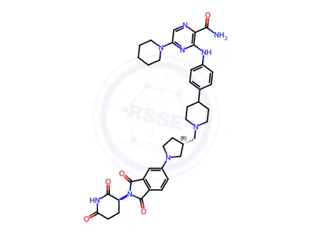 Chemical structure of Zelebrudomide