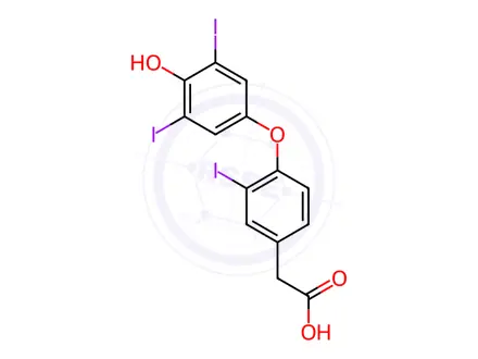 Chemical structure of Levothyroxine Sodium Impurity 37