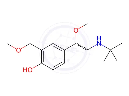 Chemical structure of Albuterol Impurity 33