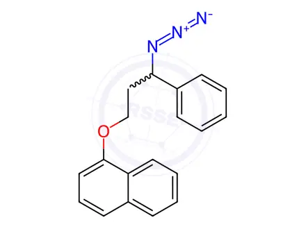 Chemical structure of 1-(3-Azido-3-phenylpropoxy)naphthalene