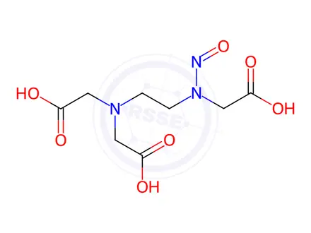 Chemical structure of N-Nitroso Triacetic Acid Impurity 1