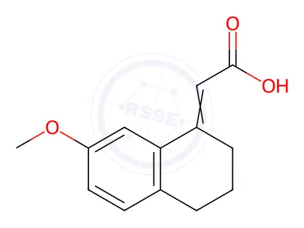 Chemical structure of Agomelatine Impurity 72