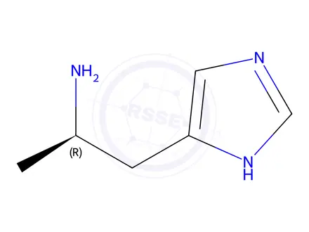 Chemical structure of (αR)-α-Methyl-1H-imidazole-5-ethanamine Hydrobromide