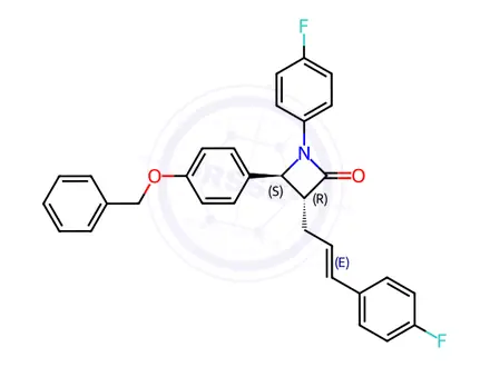 Chemical structure of Ezetimibe