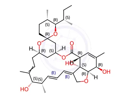Chemical structure of Ivermectin EP Impurity G