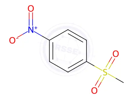 Chemical structure of 1-(Methylsulfonyl)-4-nitrobenzene