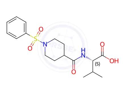 Chemical structure of Valine Impurity 103