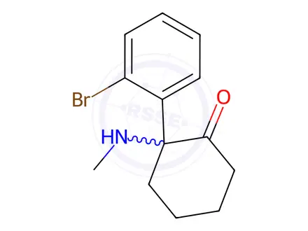 Chemical structure of 2-bromo Deschloroketamine