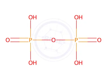 Chemical structure of Etidronate Disodium Impurity 3 Monomer (Pyrophosphoric Acid)