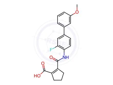 Chemical structure of Vidofludimus