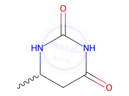 Chemical structure of Uracil Impurity 79