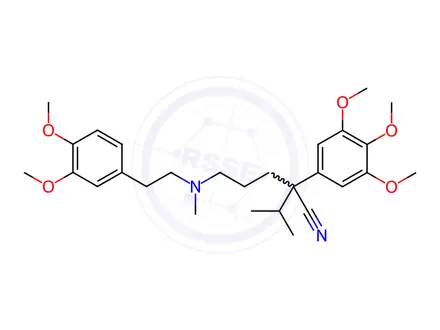 Chemical structure of Verapamil Impurity 28